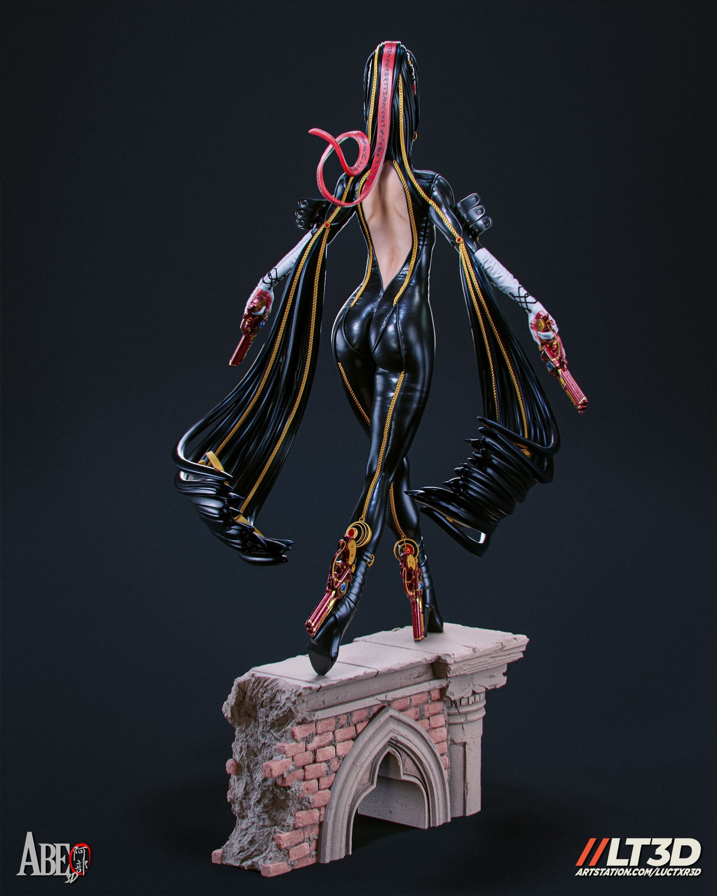 Bayonetta Resin Fan Art (Abe)