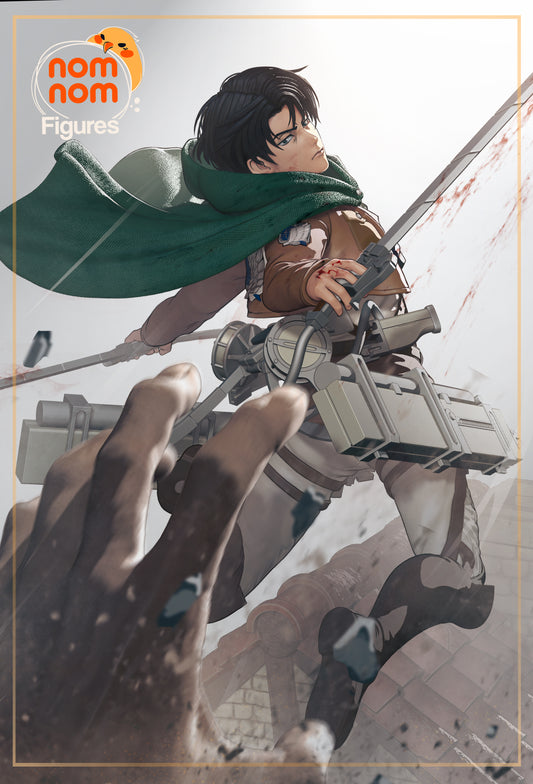 Levi Attack on Titan Resin Fan Art - MTO