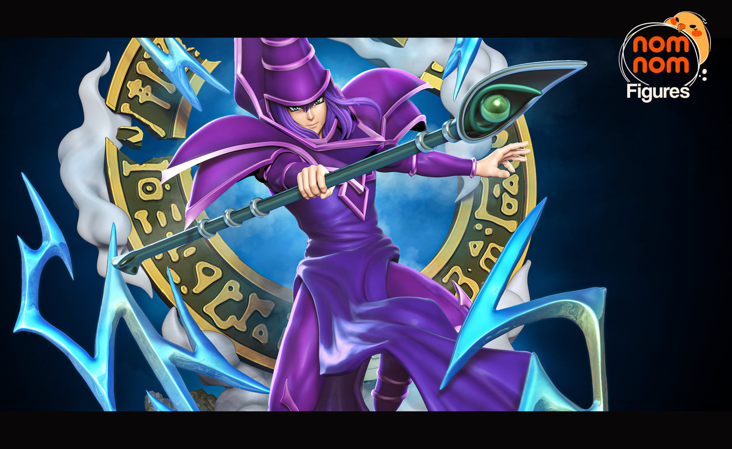 Dark Magician Resin Fan Art - MTO (NN)