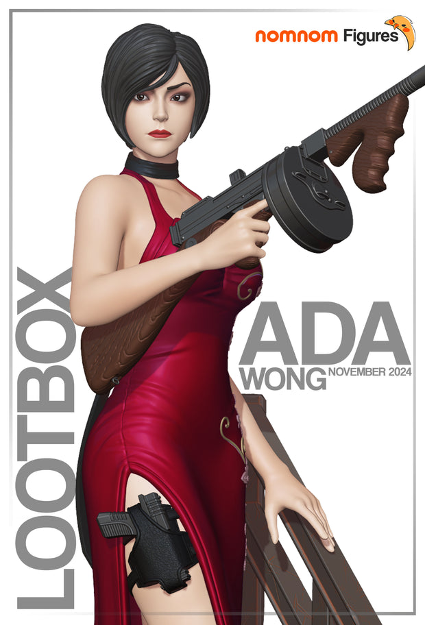 Ada Wong Resin Sculpture Fan Art - MTO (NN)