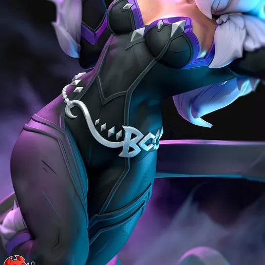 Black Cat Resin Fan Art - MTO (Design by H3llcreator)
