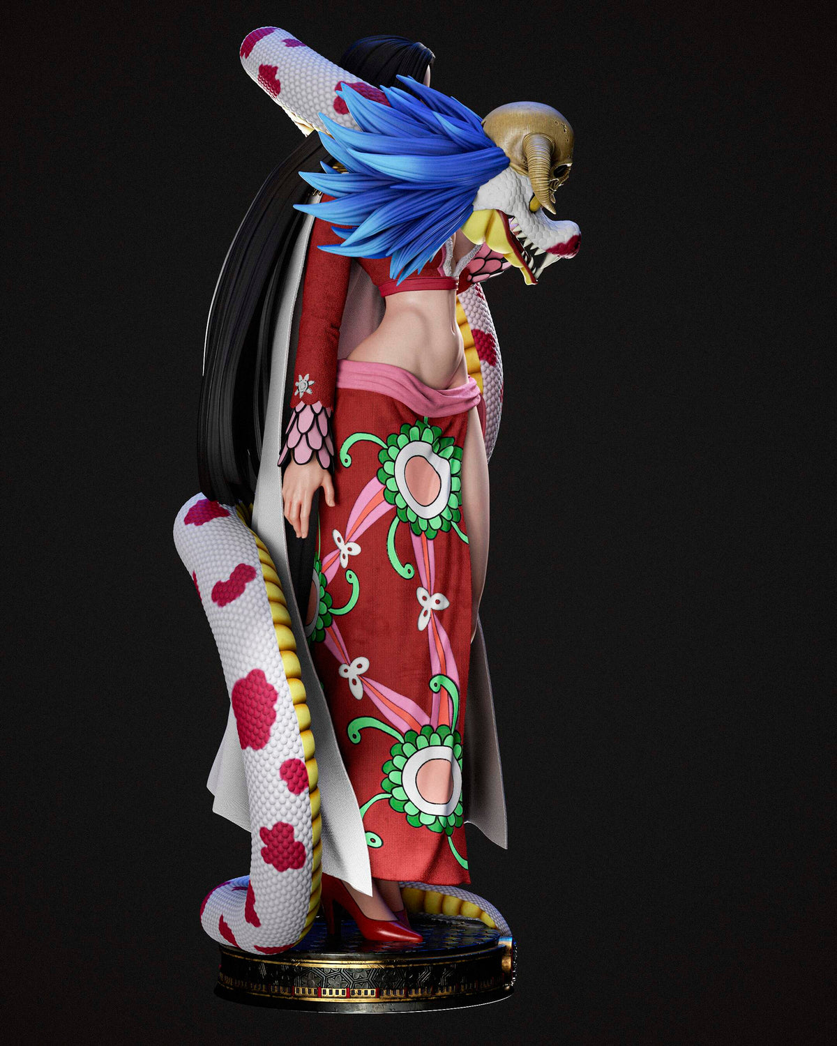 Boa Hancock Resin Art (Design by Abe3D)