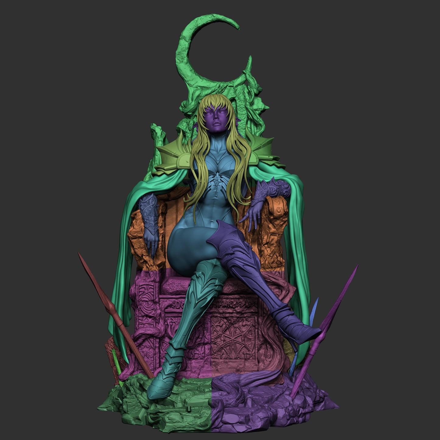 Underworld Grand Matriarch Resin Art - MTO (Design by CA3D)