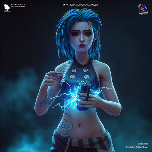 Broken Jinx Resin Fan Art - MTO (Bulka)