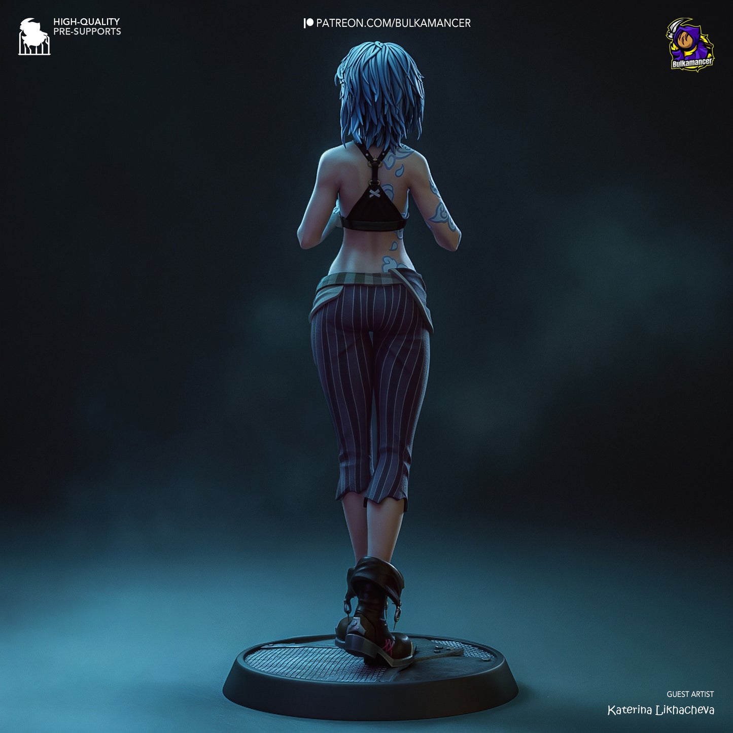 Broken Jinx Resin Fan Art - MTO (Design by Bulkamancer)