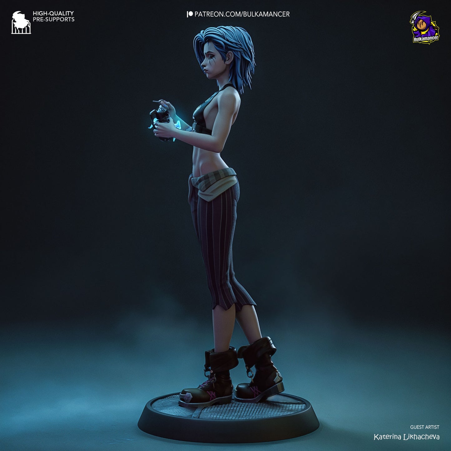 Broken Jinx Resin Fan Art - MTO (Design by Bulkamancer)