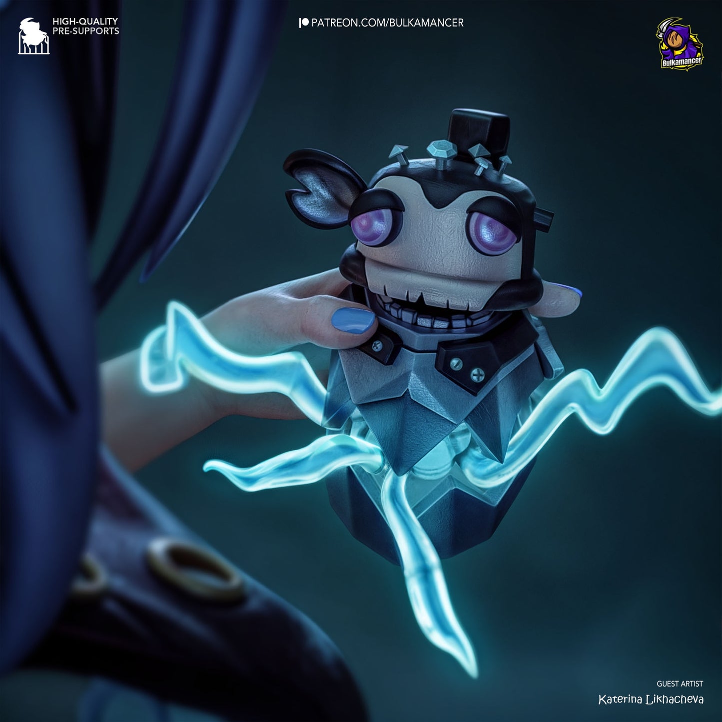 Broken Jinx Resin Fan Art - MTO (Design by Bulkamancer)