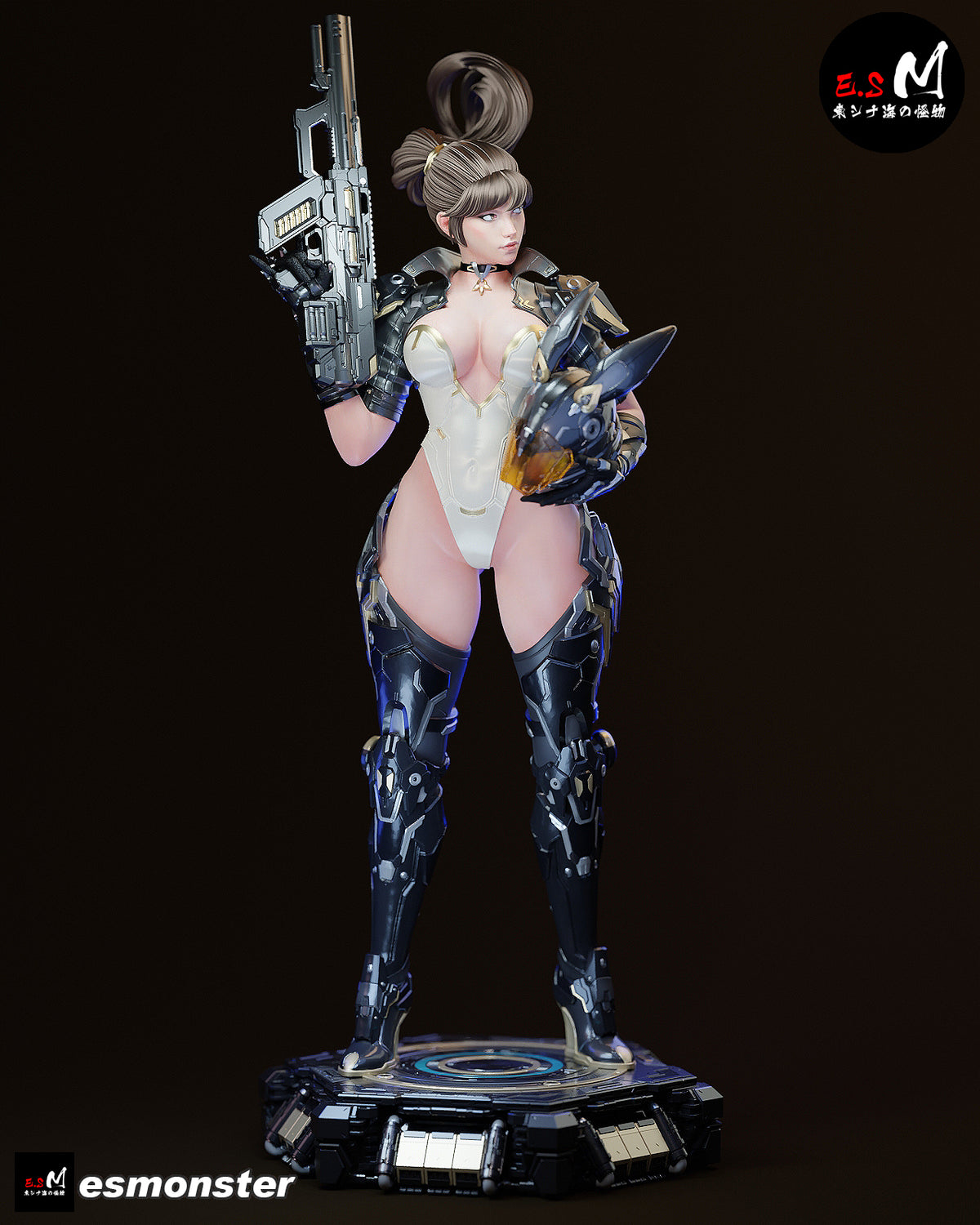 Ultimate Bunny First Descendent Resin Art (East Sea Monster Version)