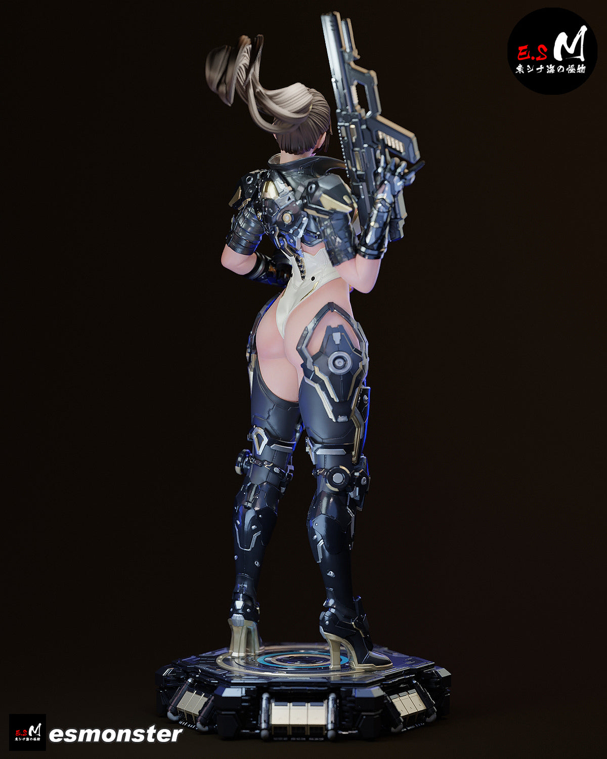 Ultimate Bunny First Descendent Resin Art (East Sea Monster Version)