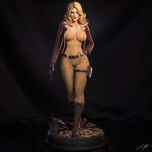 Cover Girl Resin Art (Design by Abe3D)