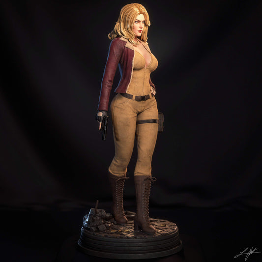 Cover Girl Resin Art (Design by Abe3D)
