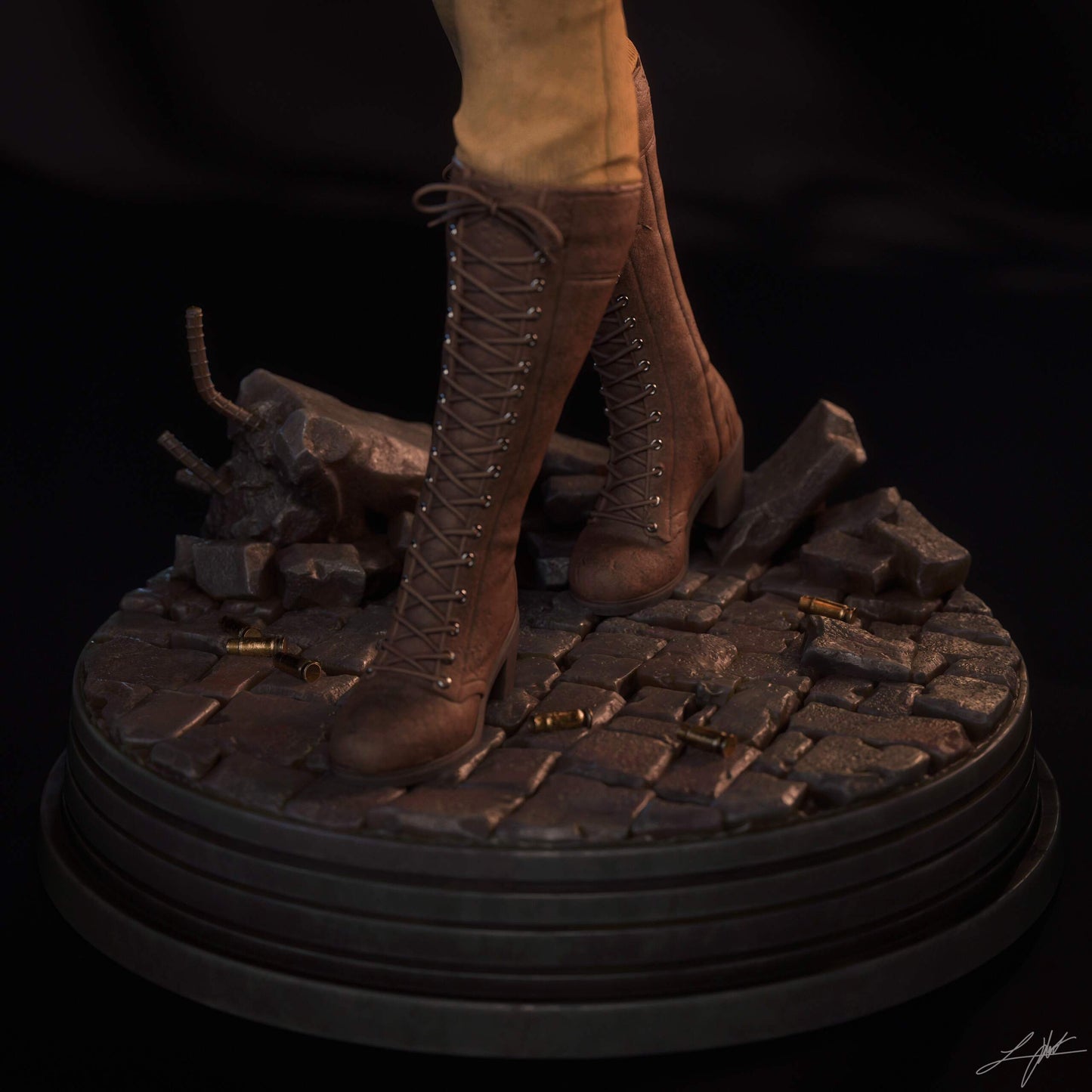 Cover Girl Resin Art (Design by Abe3D)