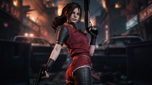 Claire Redfield Resident Evil Collectible Resin Art (Design by CA3D)