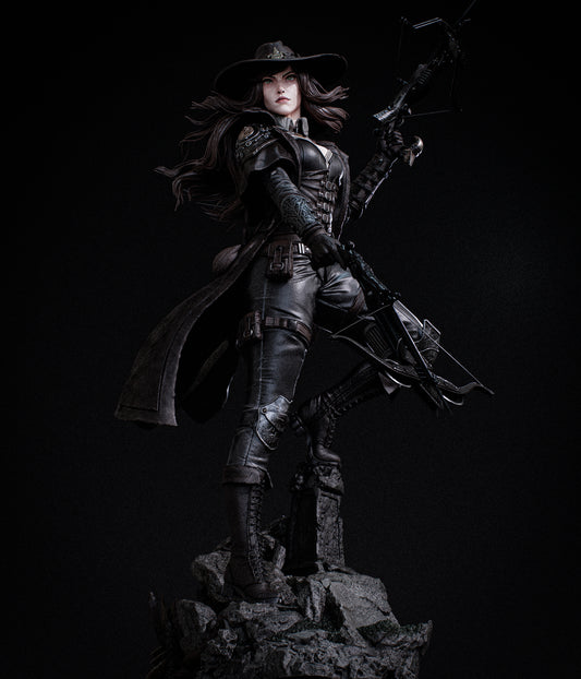 Witch Hunter Collectible Resin Art (Design by CA3D)