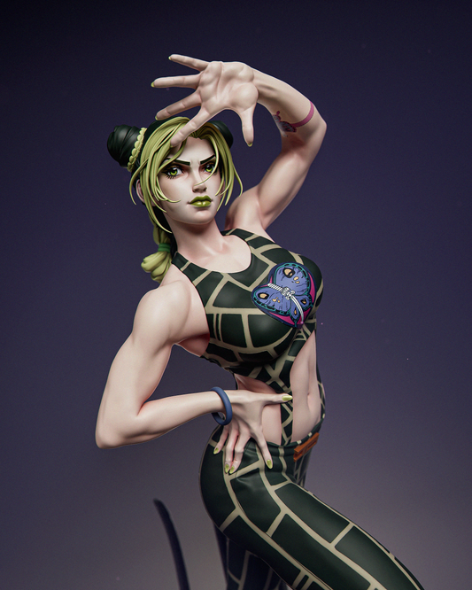 Jolyne Kujo Resin Art (Design by CA3D)