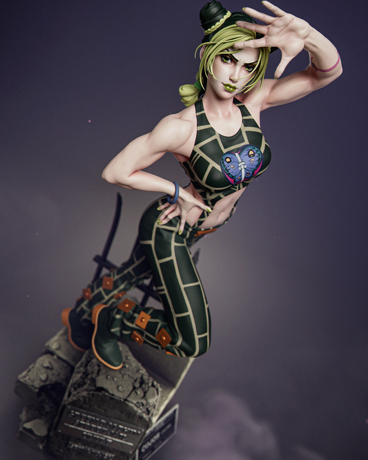 Jolyne Kujo Resin Art (Design by CA3D)