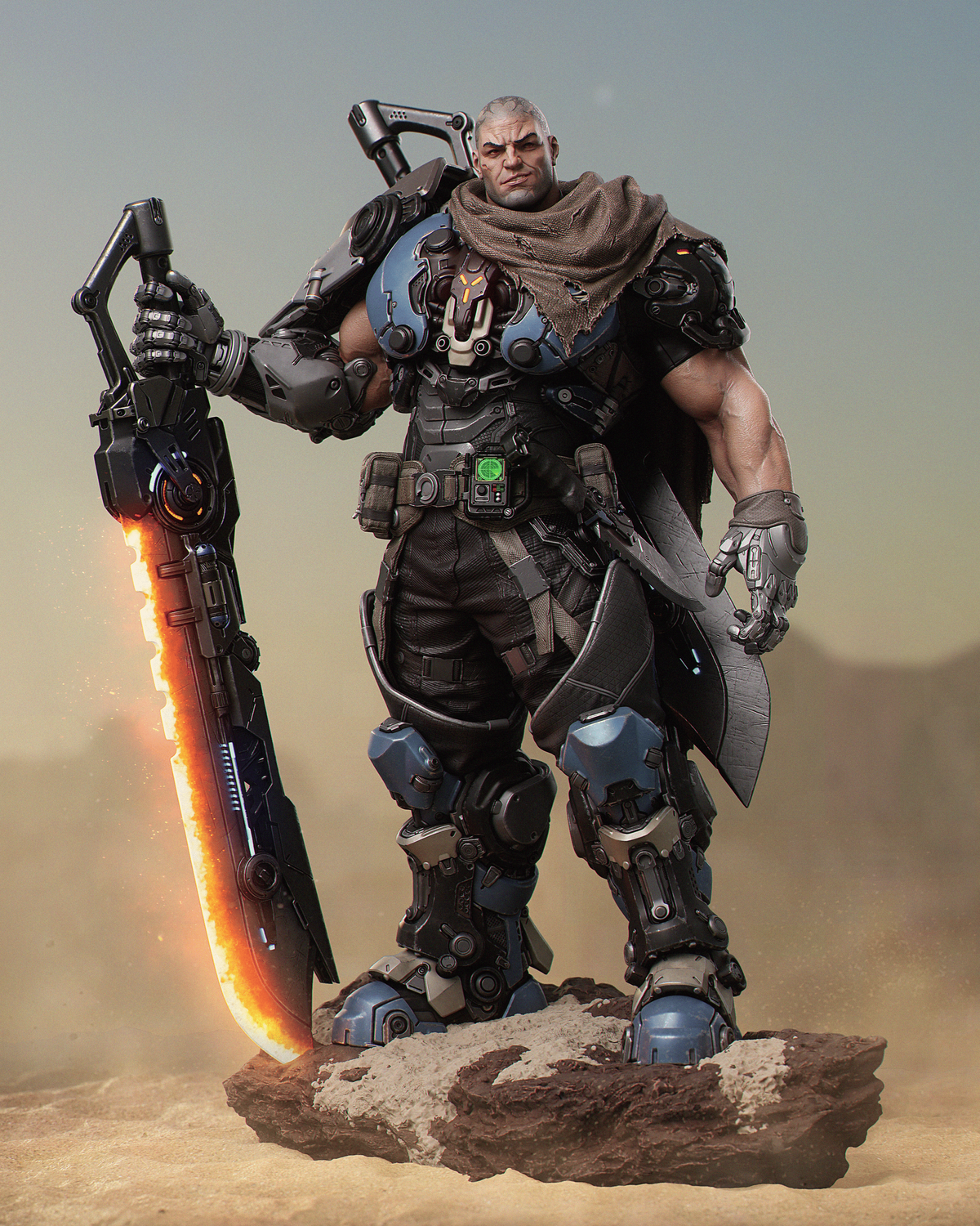 Kurg Collectible Resin Art (Design by CA3D)