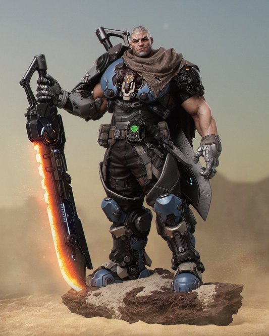 Kurg Collectible Resin Art (Design by CA3D)