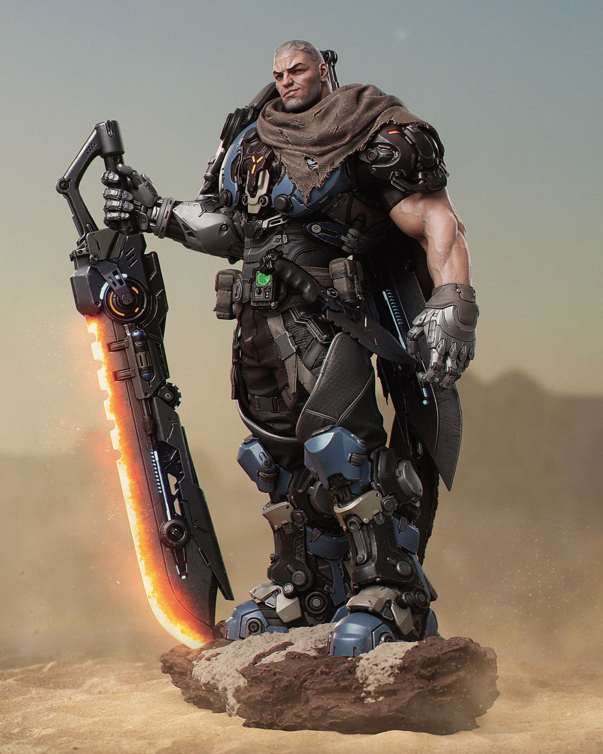 Kurg Collectible Resin Art (Design by CA3D)