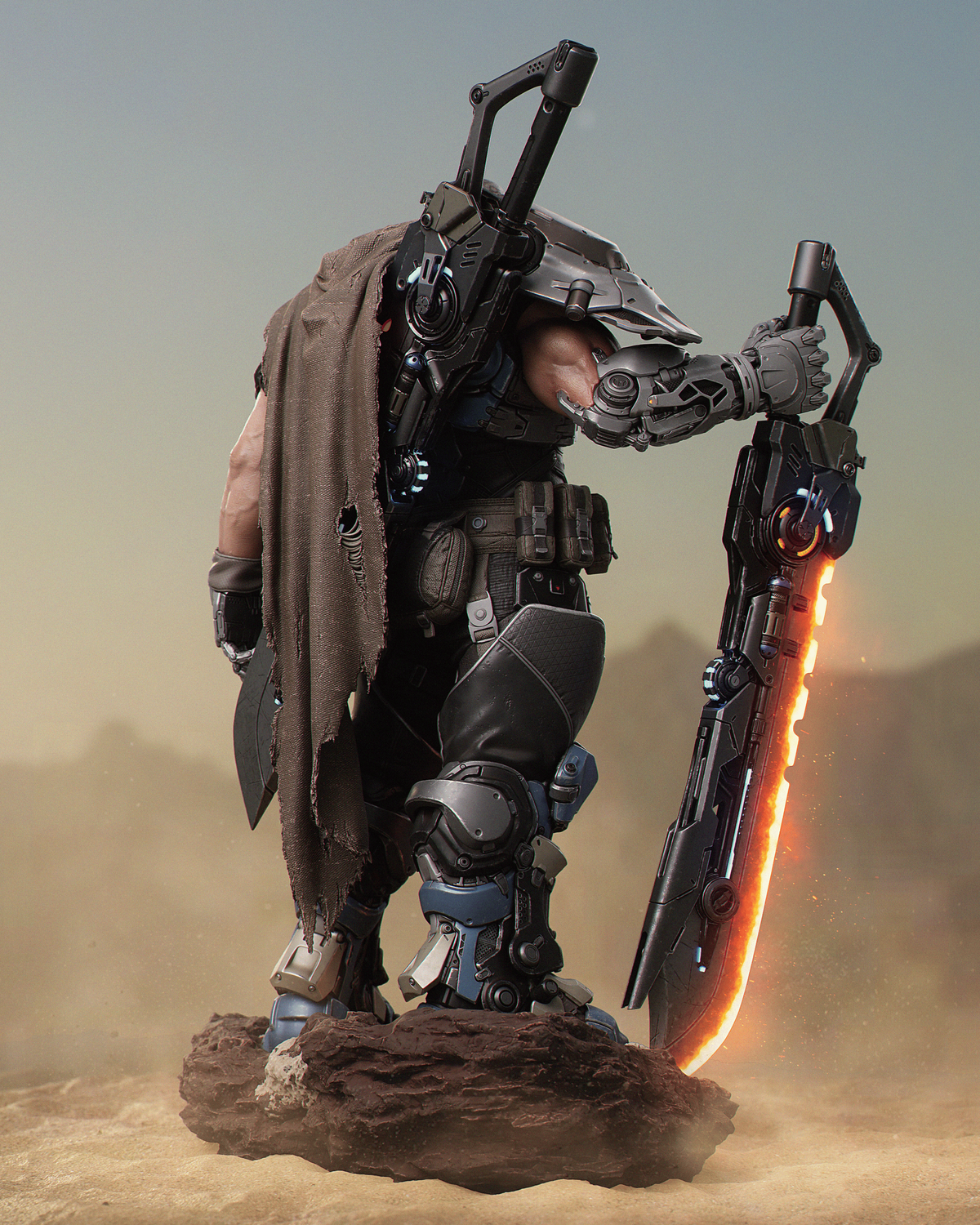 Kurg Collectible Resin Art (Design by CA3D)