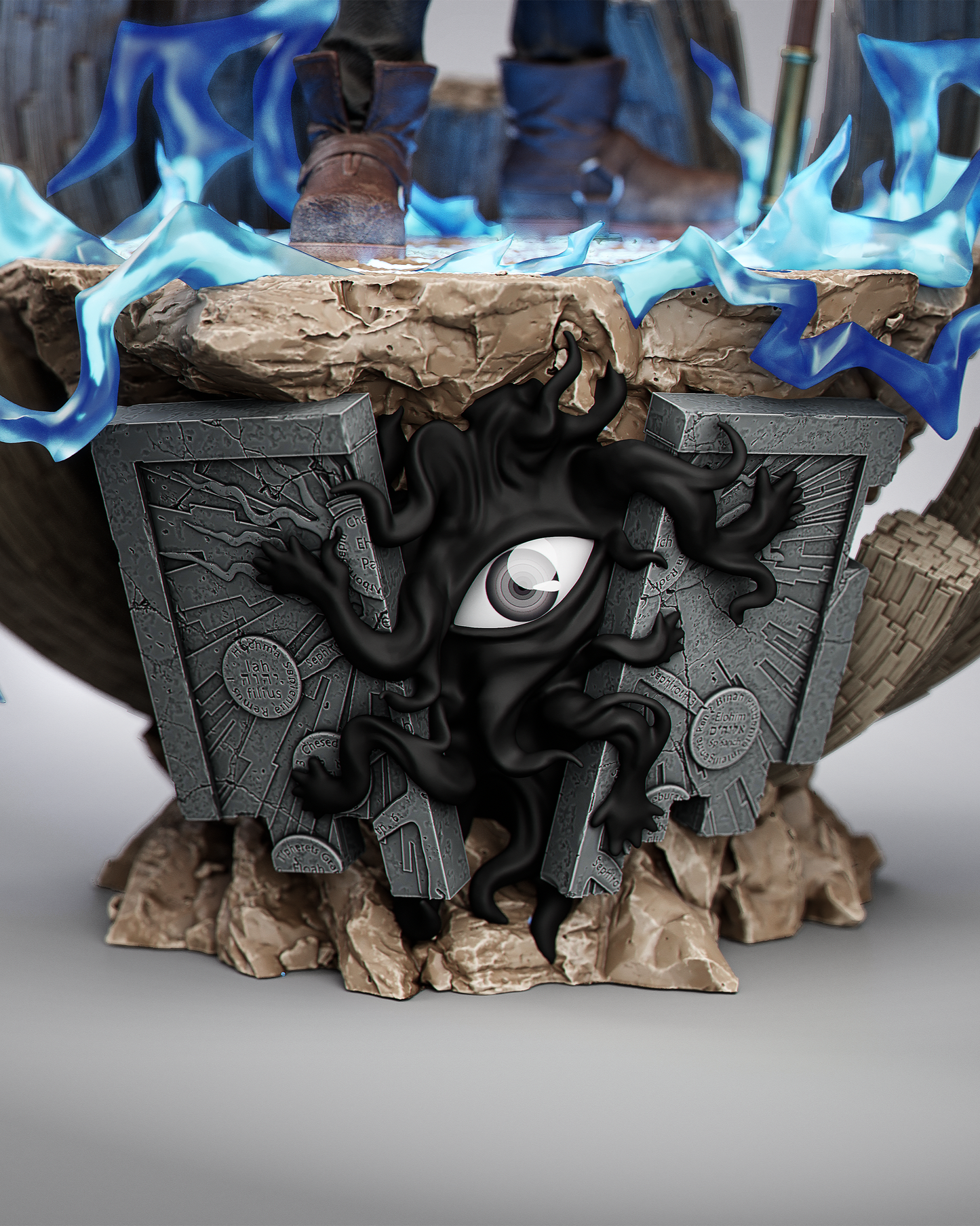 Edward Elric Full Metal Alchemist Resin Art (Design by CA3D)