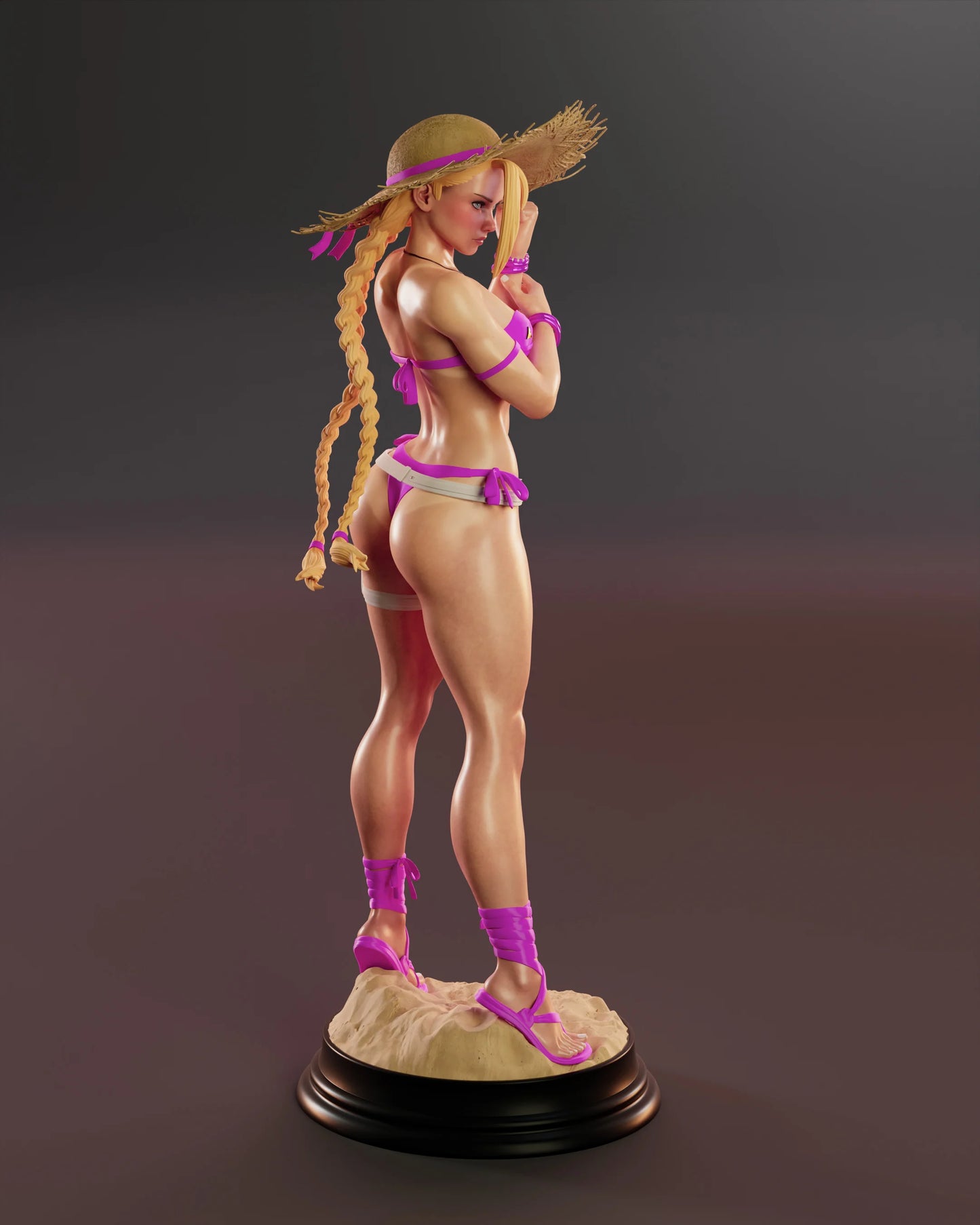 Cammy SF6 CST4 Resin Fan Art - MTO (Design by Abe3D)