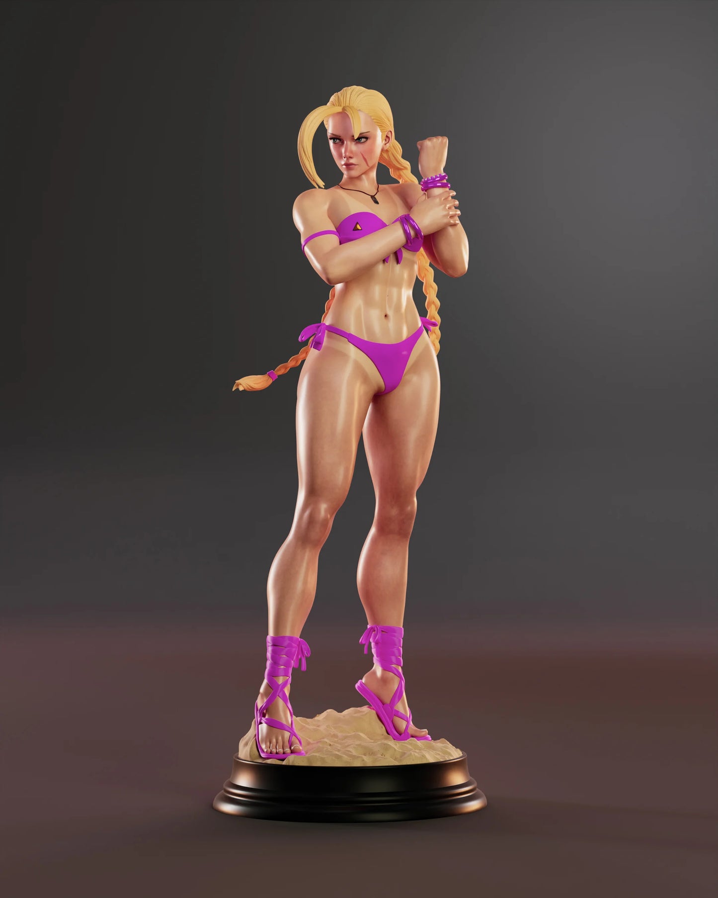 Cammy SF6 CST4 Resin Fan Art - MTO (Design by Abe3D)