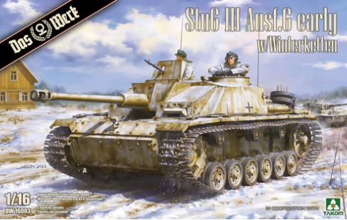 Das Werk - STUG III with Winterketten - 1/16 (16003)