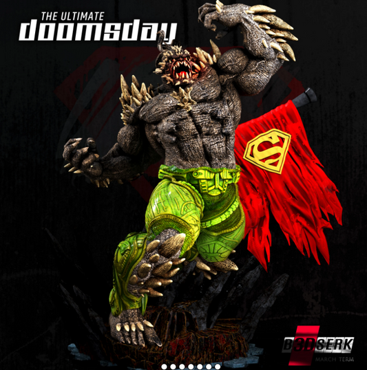 Doomsday Resin Sculpture Fan Art Pro Painted - MTO B3D