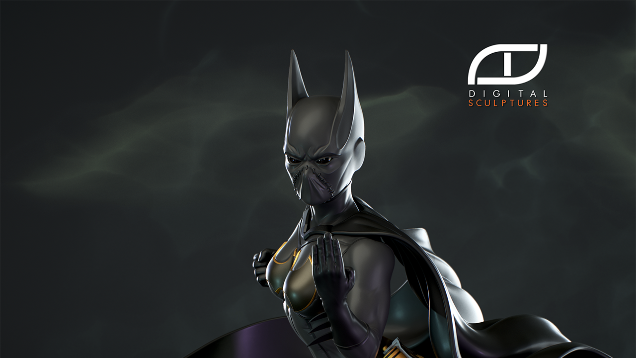 Cassandra Cain Batgirl Resin Fan Art - MTO