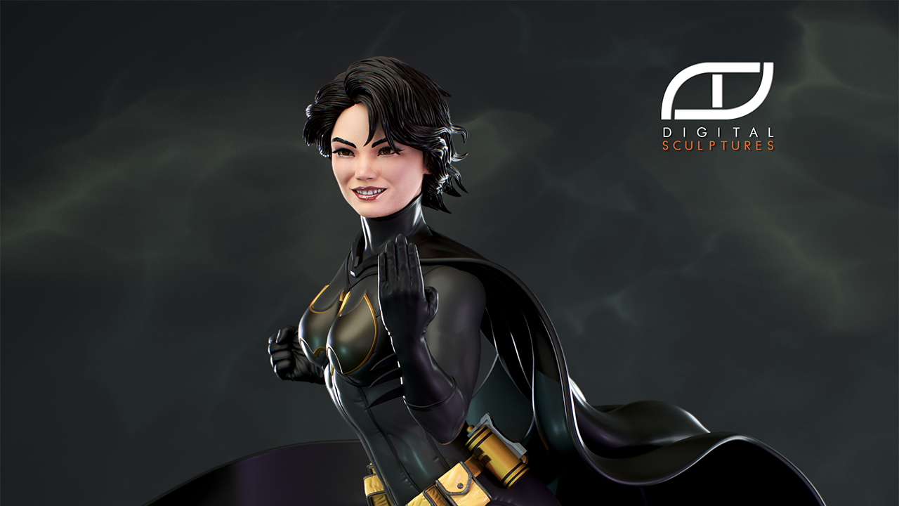 Cassandra Cain Batgirl Resin Fan Art - MTO