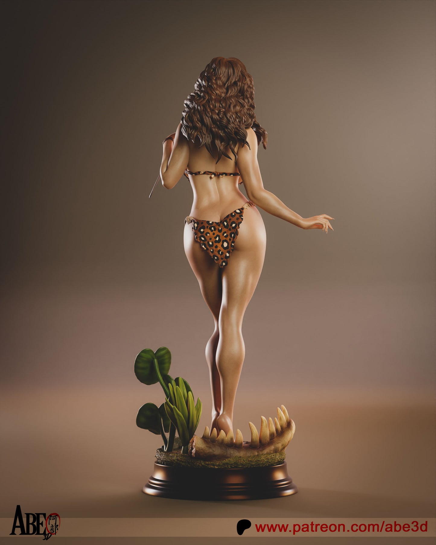 Cavewoman Resin Fan Art - MTO (A3D)