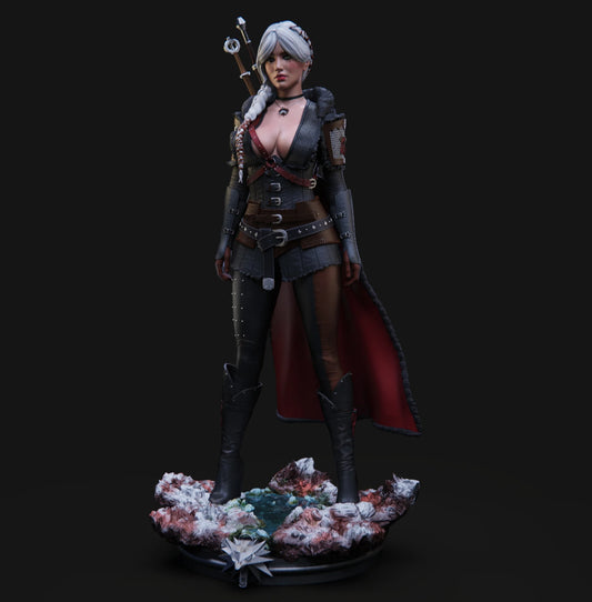 Ciri - The Witcher - Resin Fan Art - MTO (Design by Abe3D)