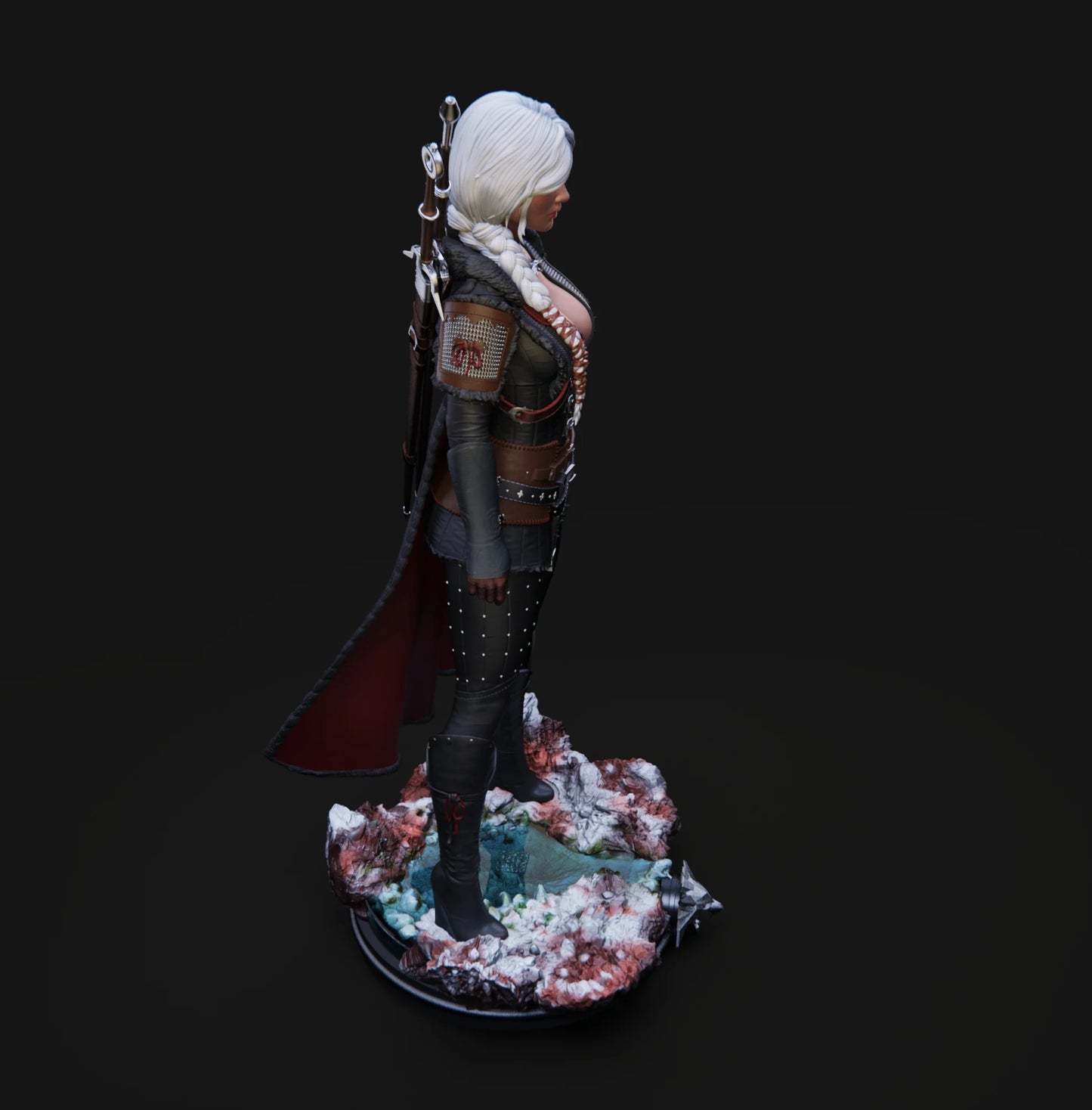 Ciri - The Witcher - Resin Fan Art - MTO (Design by Abe3D)