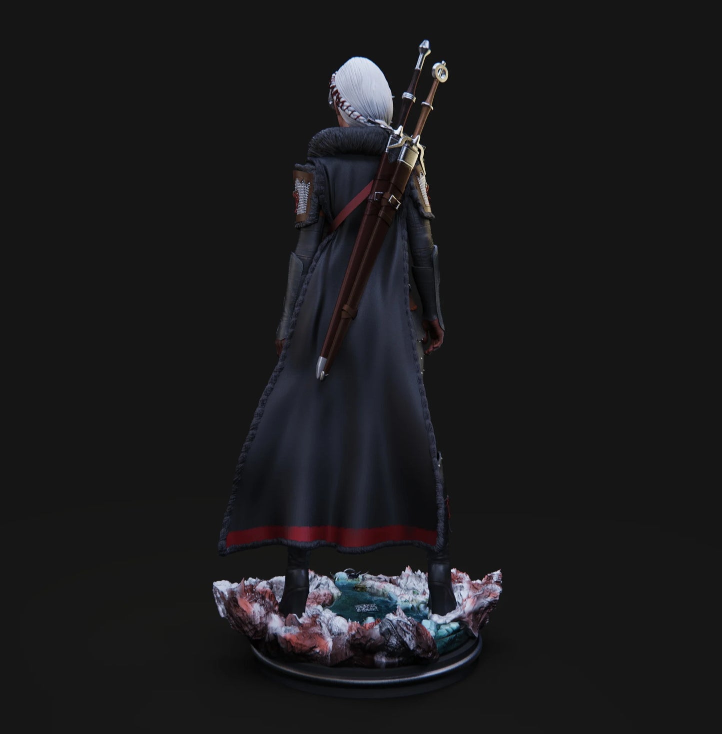 Ciri - The Witcher - Resin Fan Art - MTO (Design by Abe3D)