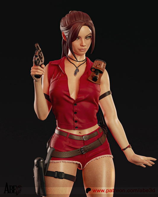 Claire Redfield Resin Fan Art - MTO A3D