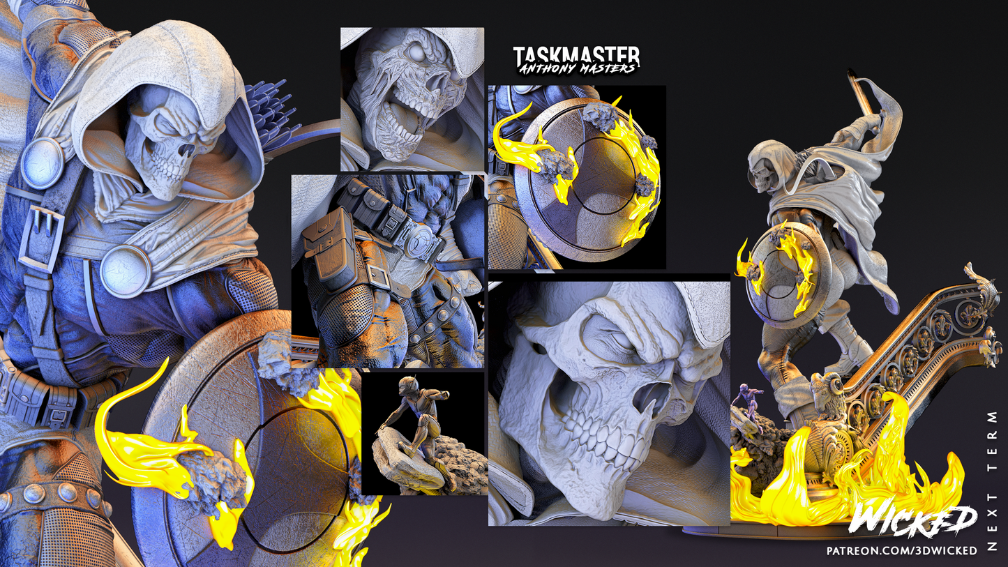 Taskmaster Resin Fan Art - MTO (Wicked)