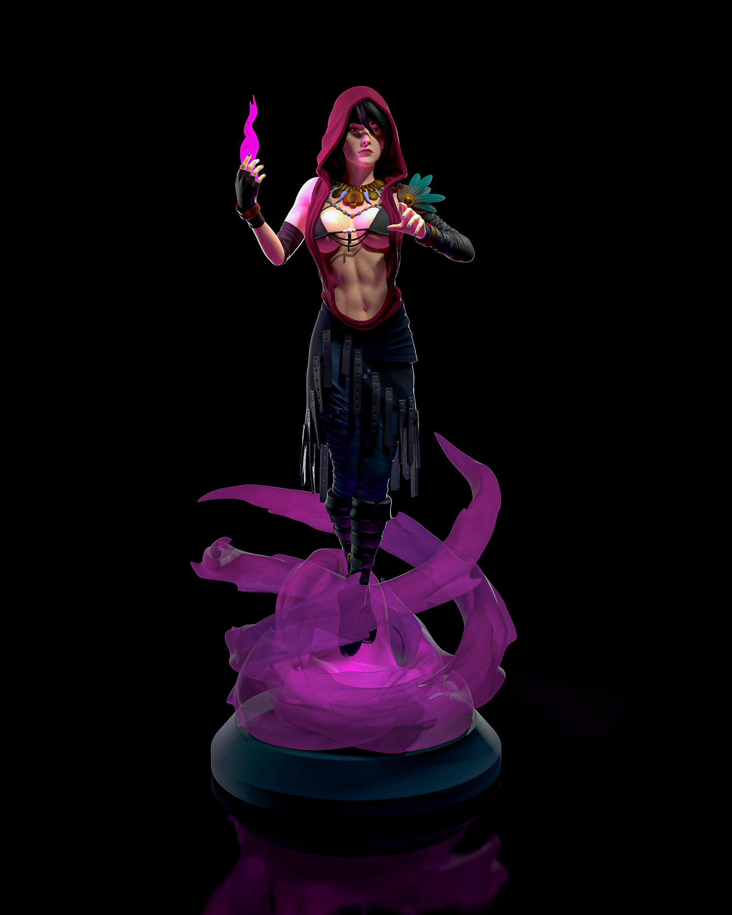 Morrigan Resin Fan Art - MTO HC