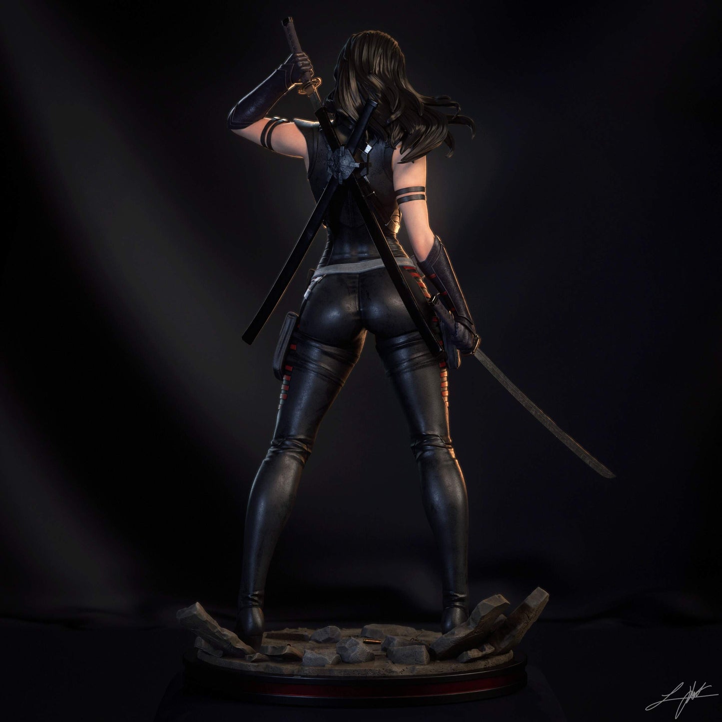 Snake Eyes Resin Fan Art MTO (Design by Abe3D)