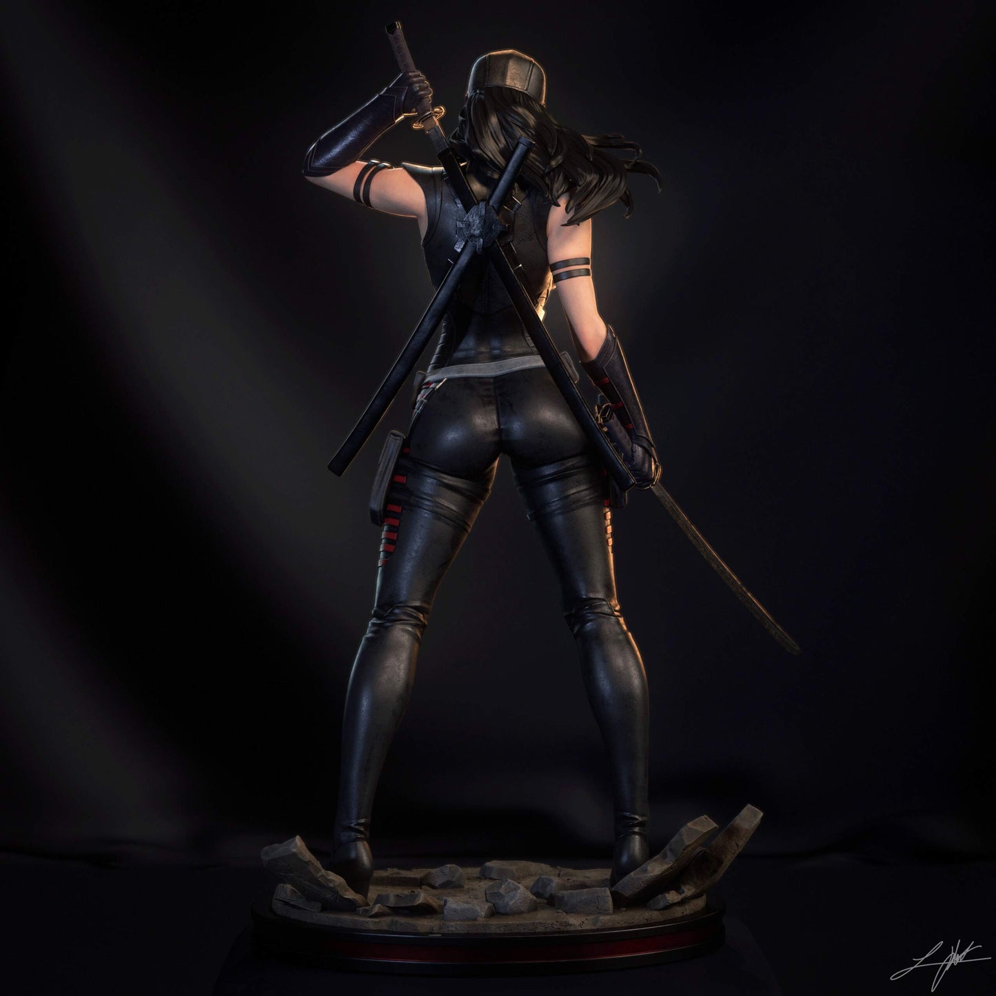 Snake Eyes Resin Fan Art MTO (Design by Abe3D)