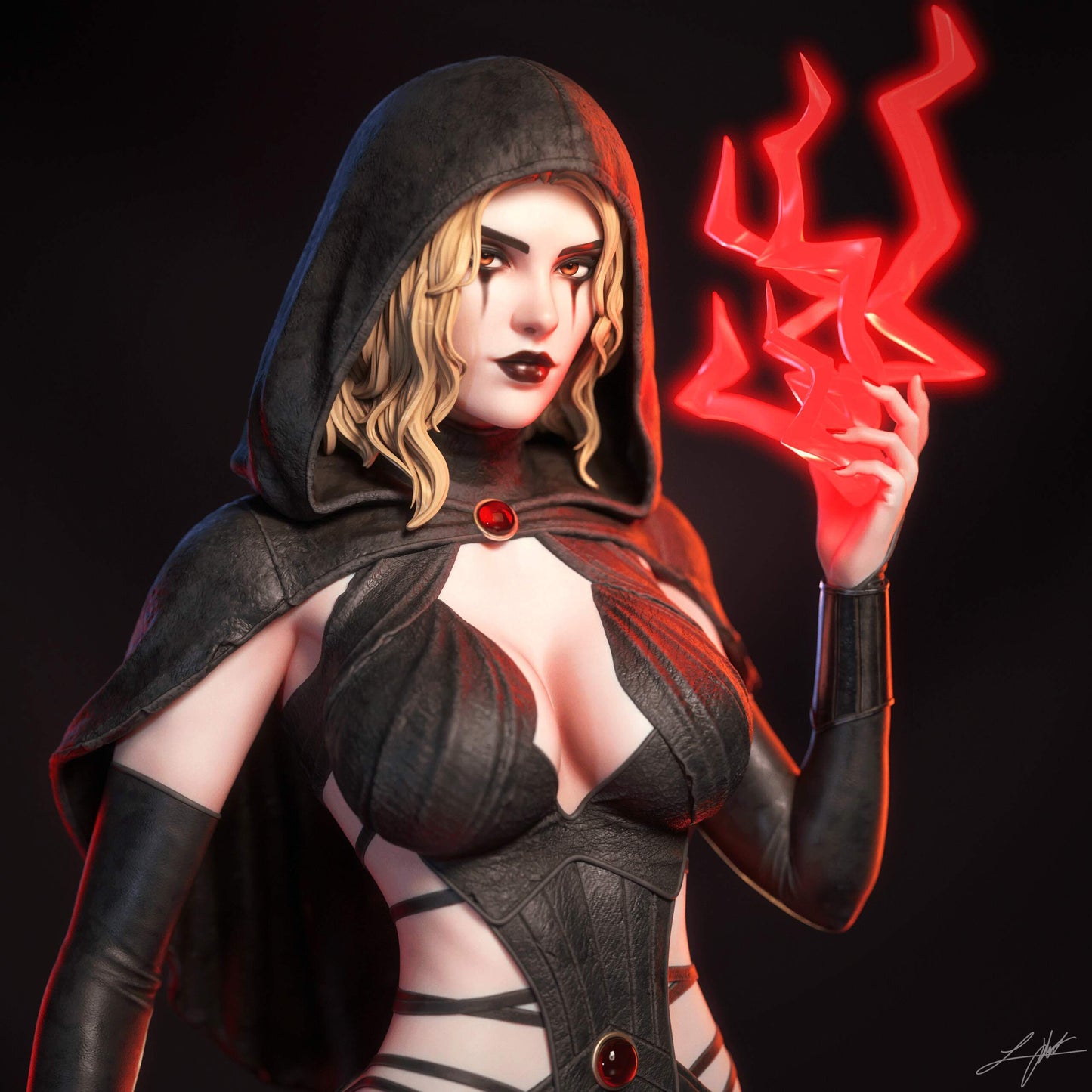 Darth Zannah Resin Art (Design by Abe3D)