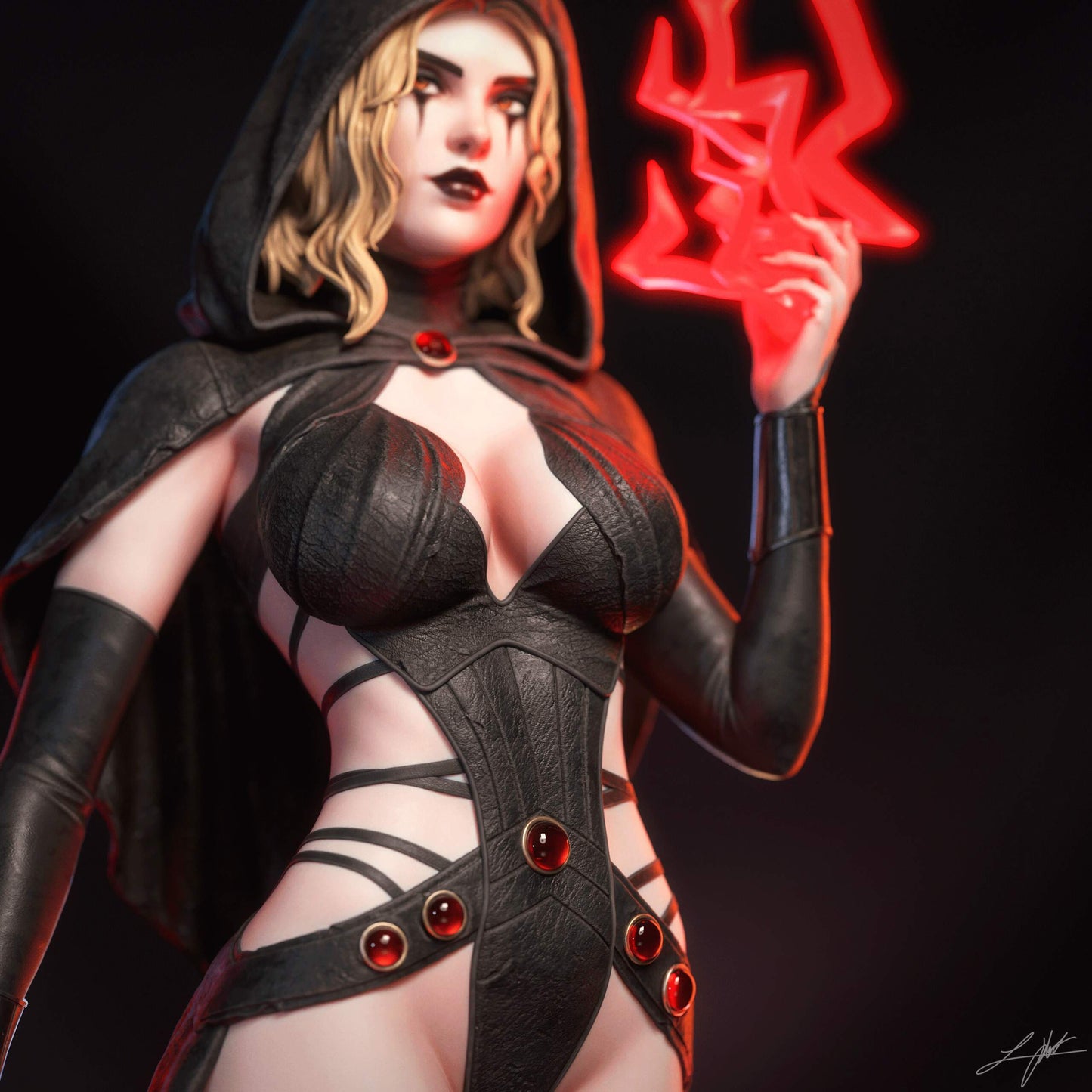 Darth Zannah Resin Art (Design by Abe3D)