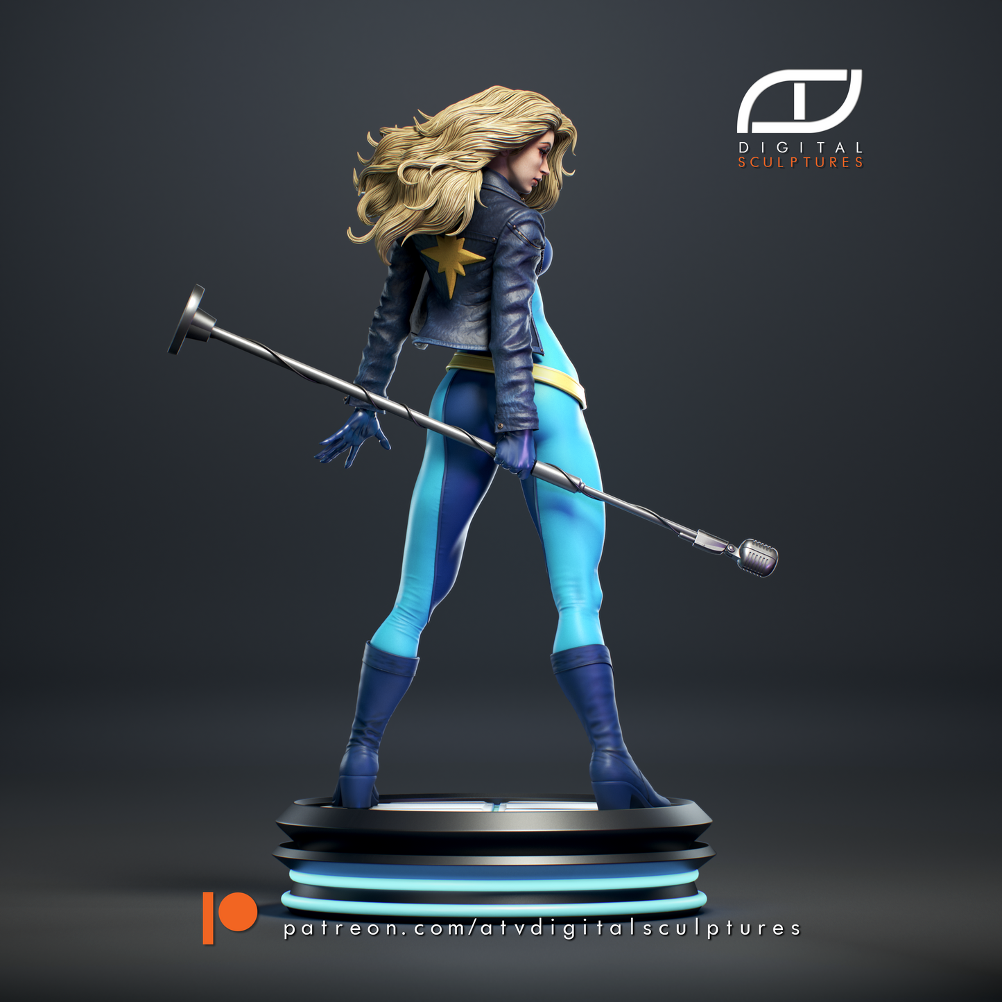 Dazzler Resin Fan Art - MTO (ATV)