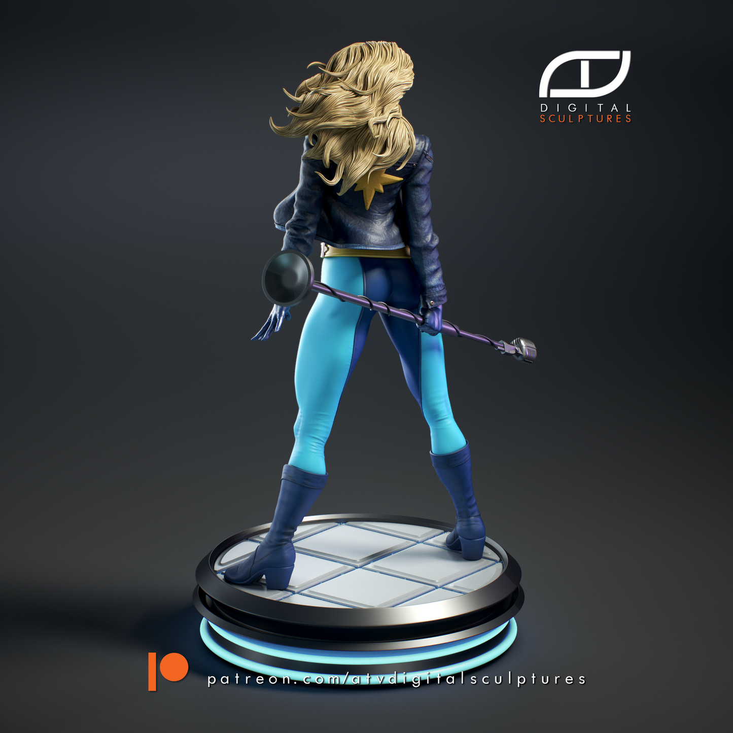 Dazzler Resin Fan Art - MTO (ATV)