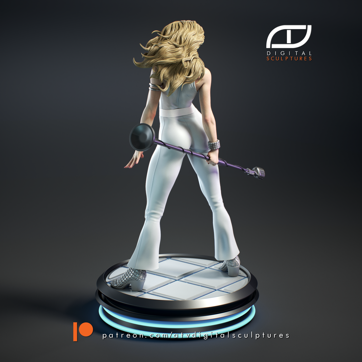 Dazzler Resin Fan Art - MTO (ATV)