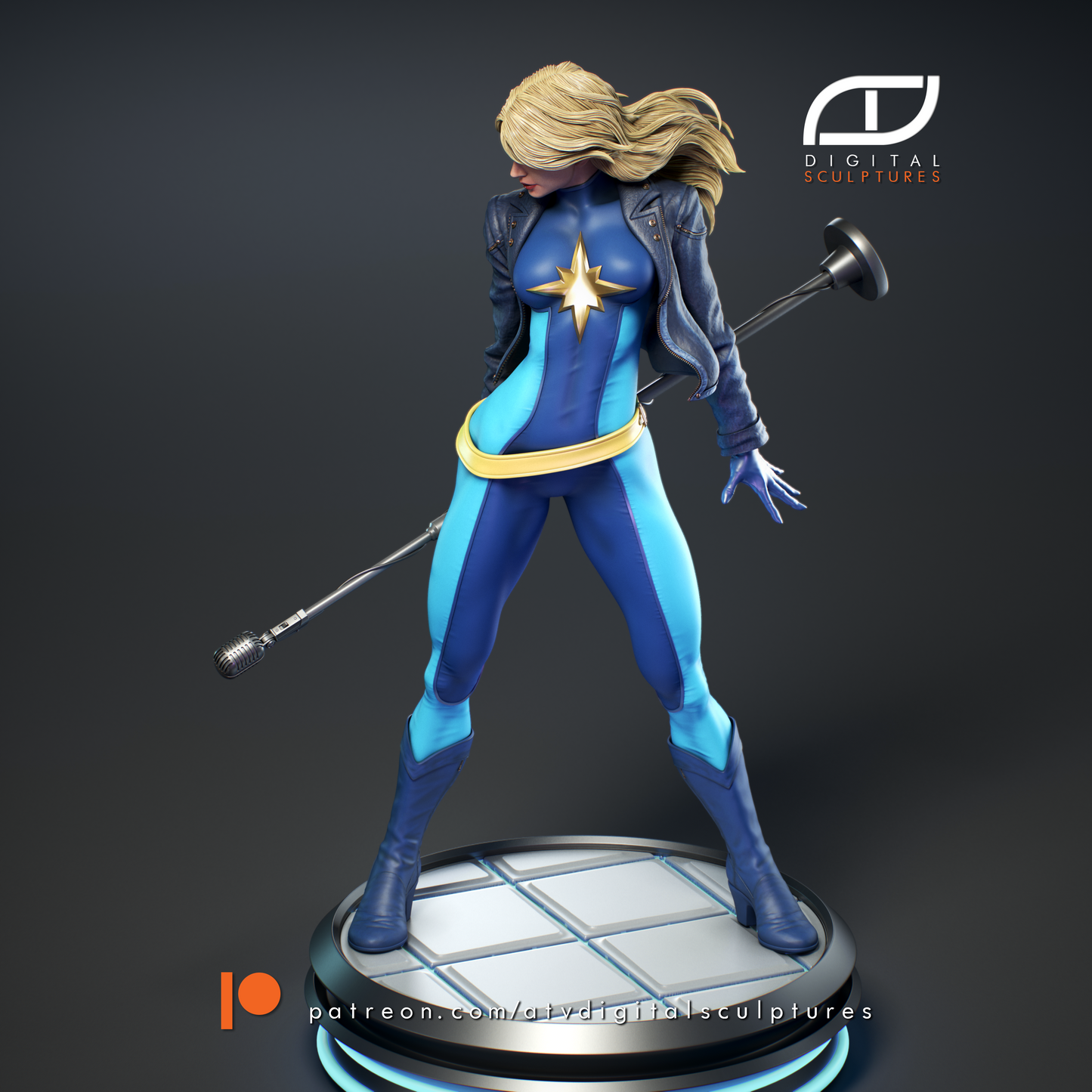 Dazzler Resin Fan Art - MTO (ATV)