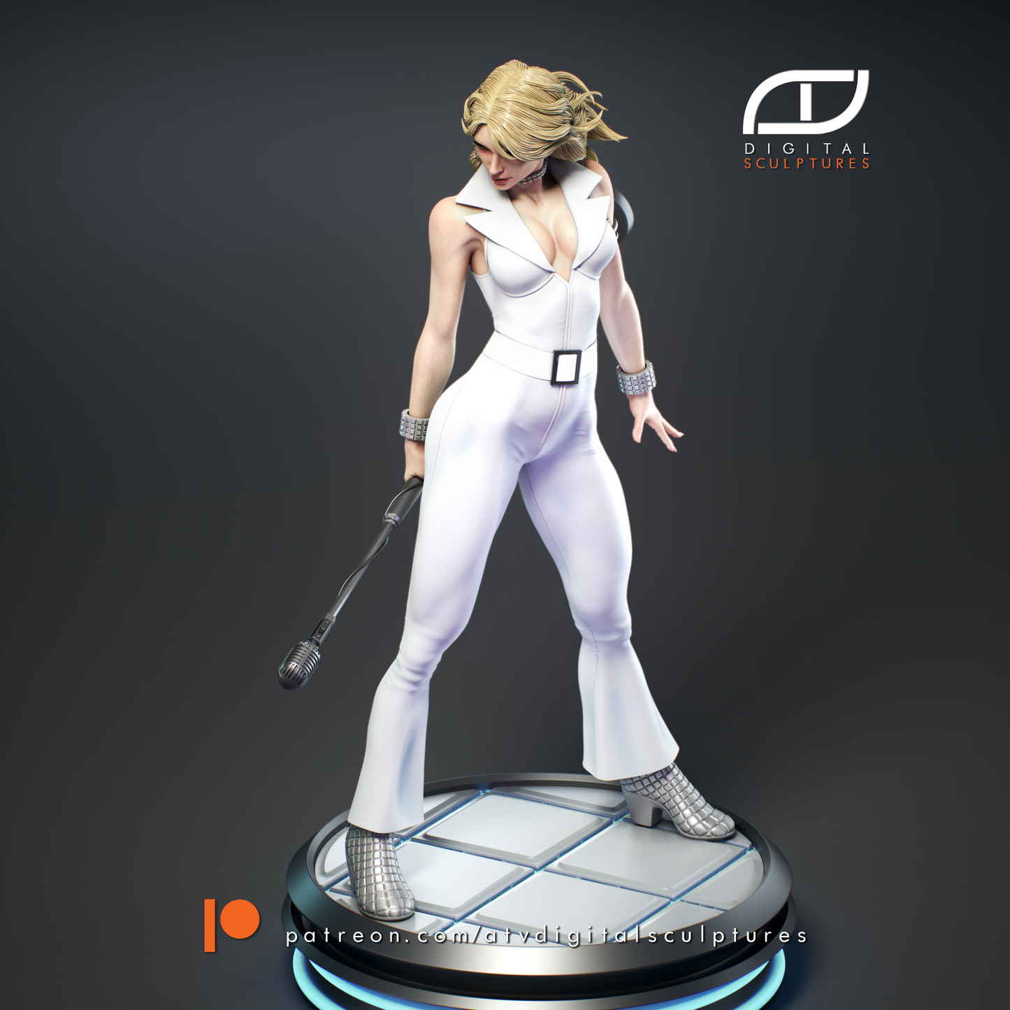 Dazzler Resin Fan Art - MTO (ATV)