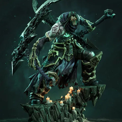 Death Darksiders Resin Art (Tanuki Version)