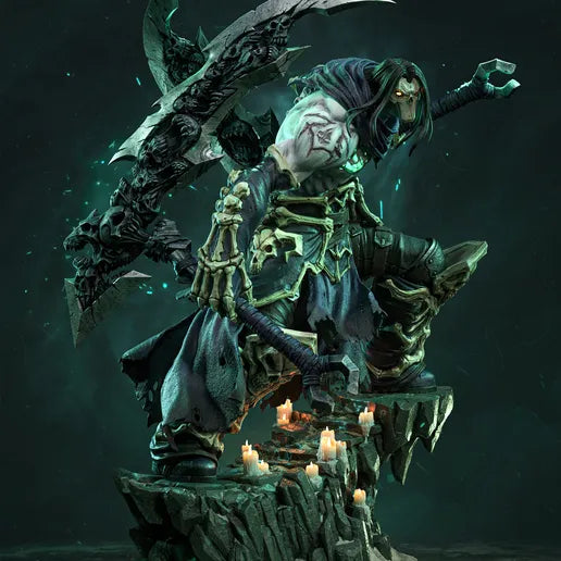 Death Darksiders Resin Art (Tanuki Version)