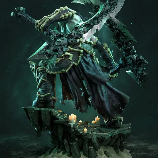 Death Darksiders Resin Art (Tanuki Version)
